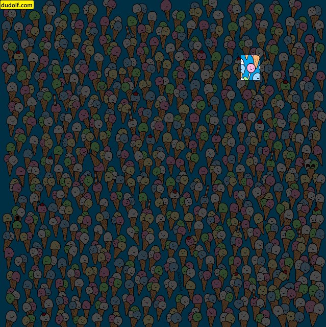 lollipop in ice cream solution