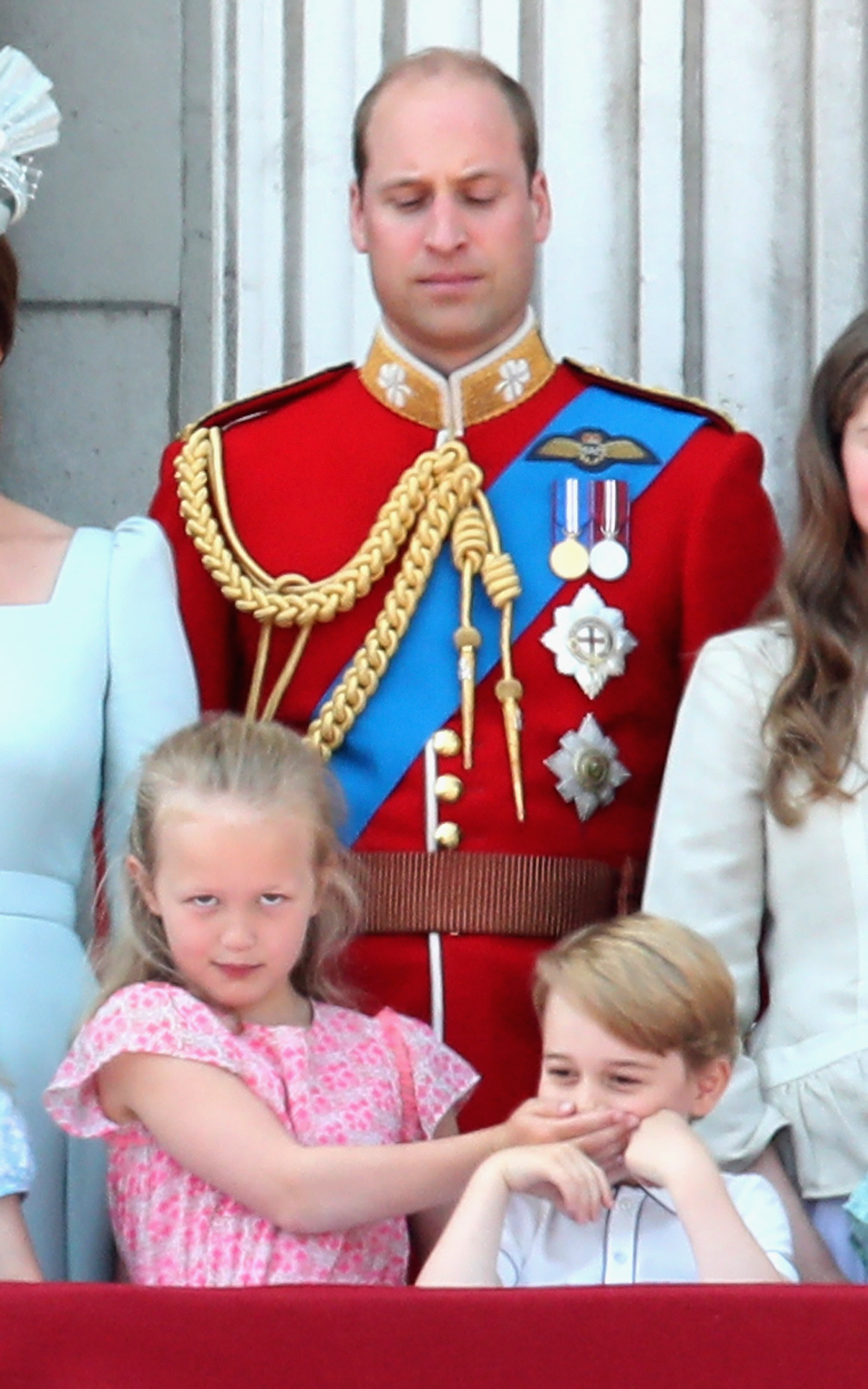 Savannah Philips Prince George Trooping the Colour Getty Images
