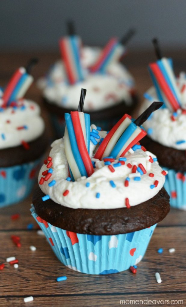 Fourth Of July Cupcakes Mom Endeavors