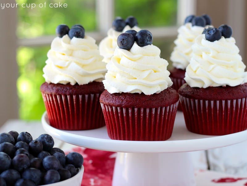 Fourth Of July Cupcakes Your Cup Of Cake