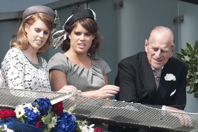 Prince Philip Princess Eugenie Princess Beatrice