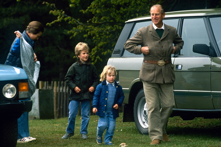 Prince Philip Zara Peter Phillips