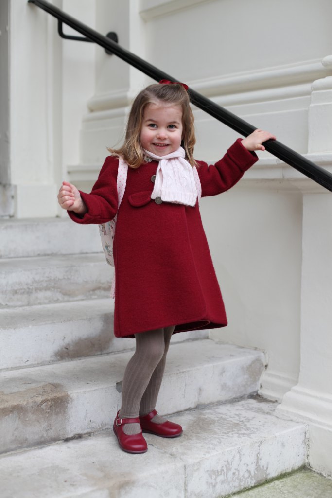 Princess Charlotte First Day Of Nursery School