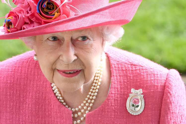 Queen Elizabeth Rose Brooch
