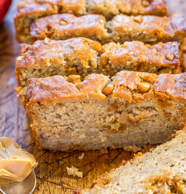 Easy Banana Bread Peanut Butter Apple