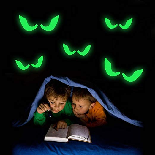 halloween candy bowls glow in the dark eyes