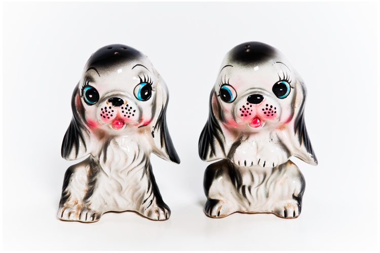 Salt And Pepper Shakers Cute Dogs
