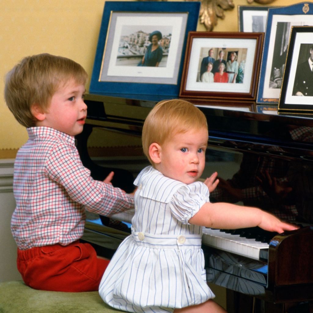 Prince William And Harry Baby Photos