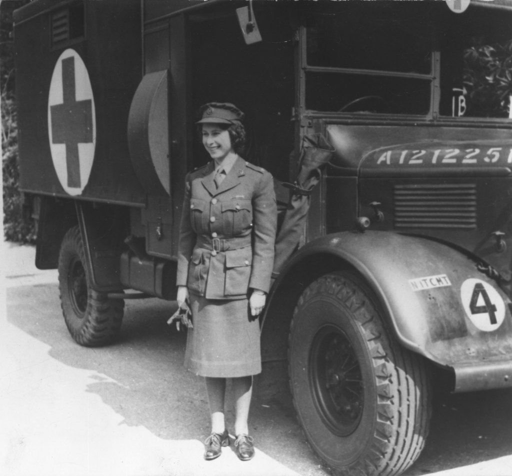 Queen Elizabeth during World War II