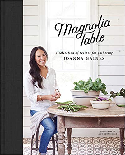 Best cookbook: “Magnolia Table: A Collection of Recipes for Gathering” by Joanna Gaines