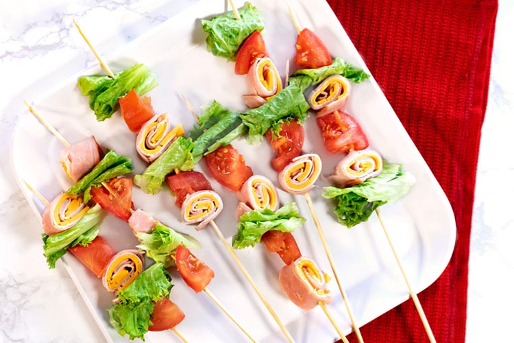 Chef Salad Skewers 1