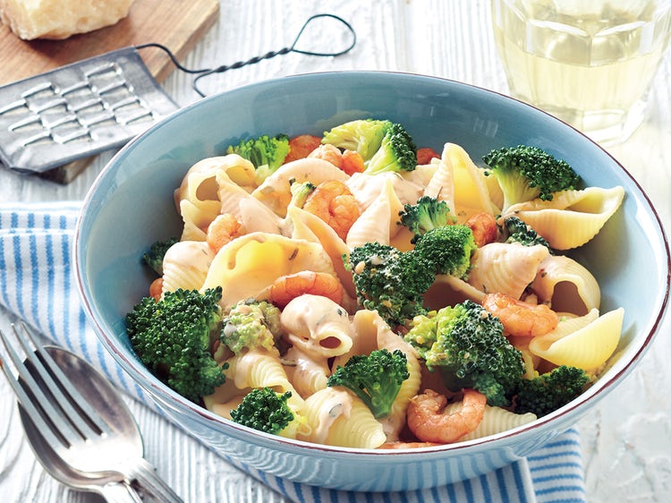 Creamy Shrimp Shells