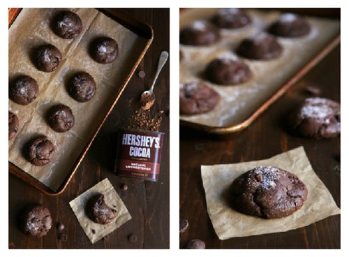 how to make chewy chocolate cookies