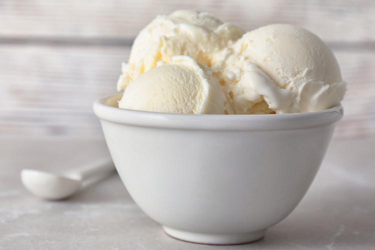 Keto Vanilla Ice Cream