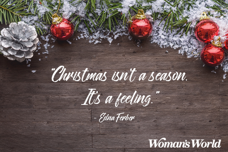 25 Best Christmas Quotes To Make You Feel Merry - Woman\'s World