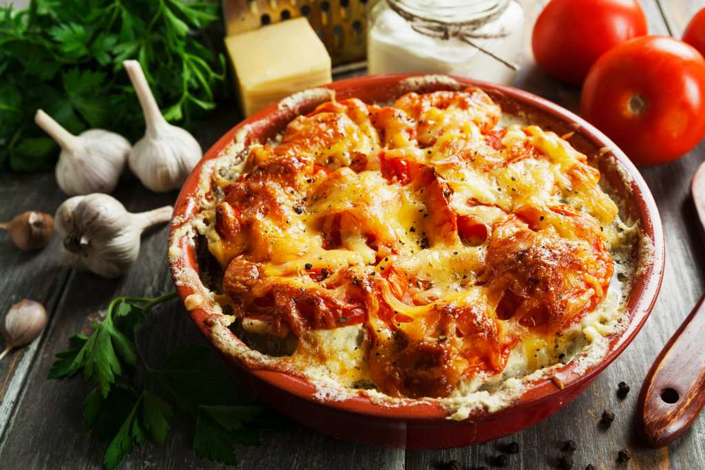 Salmon Potato Gratin