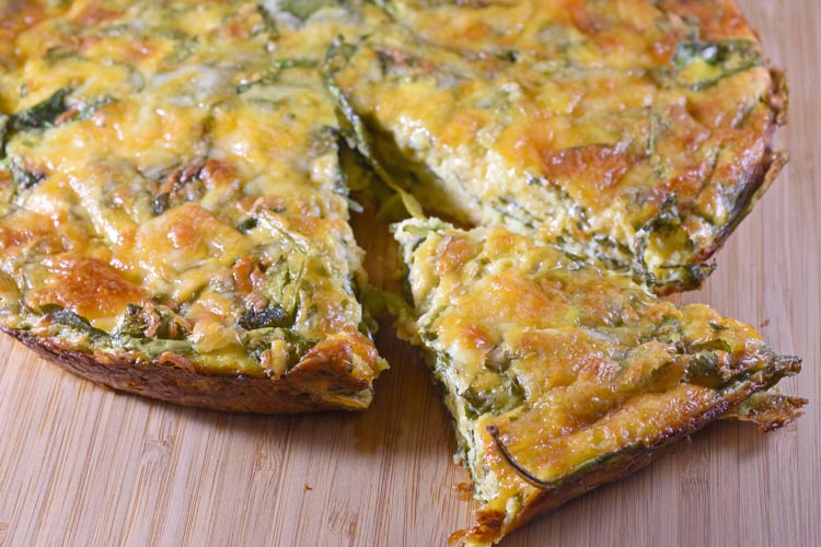 Smoked Salmon And Leek Tart