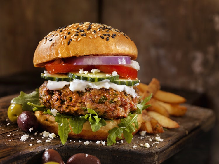 Greek Turkey Burger Recipe
