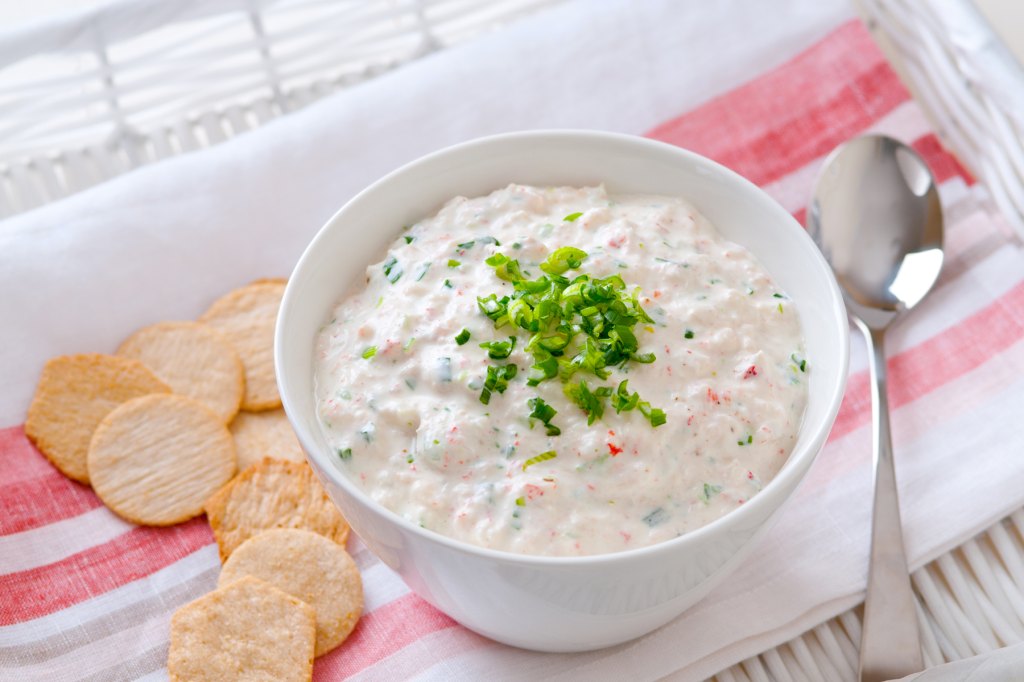 Old Bay Spiced Crab Dip