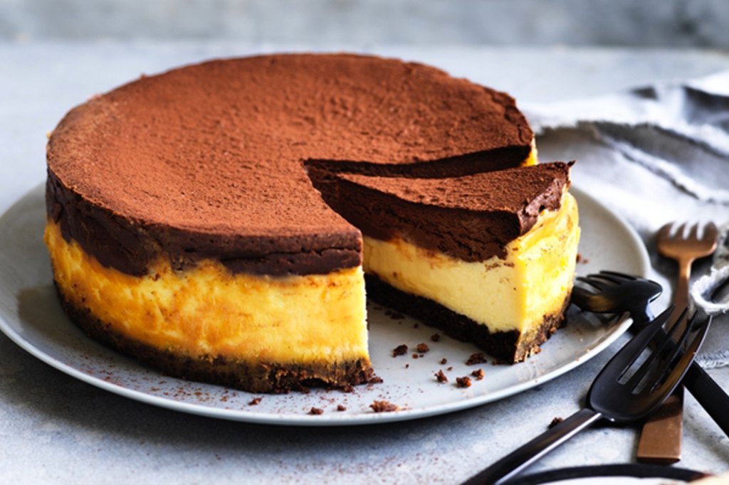 Black And White Cheesecake
