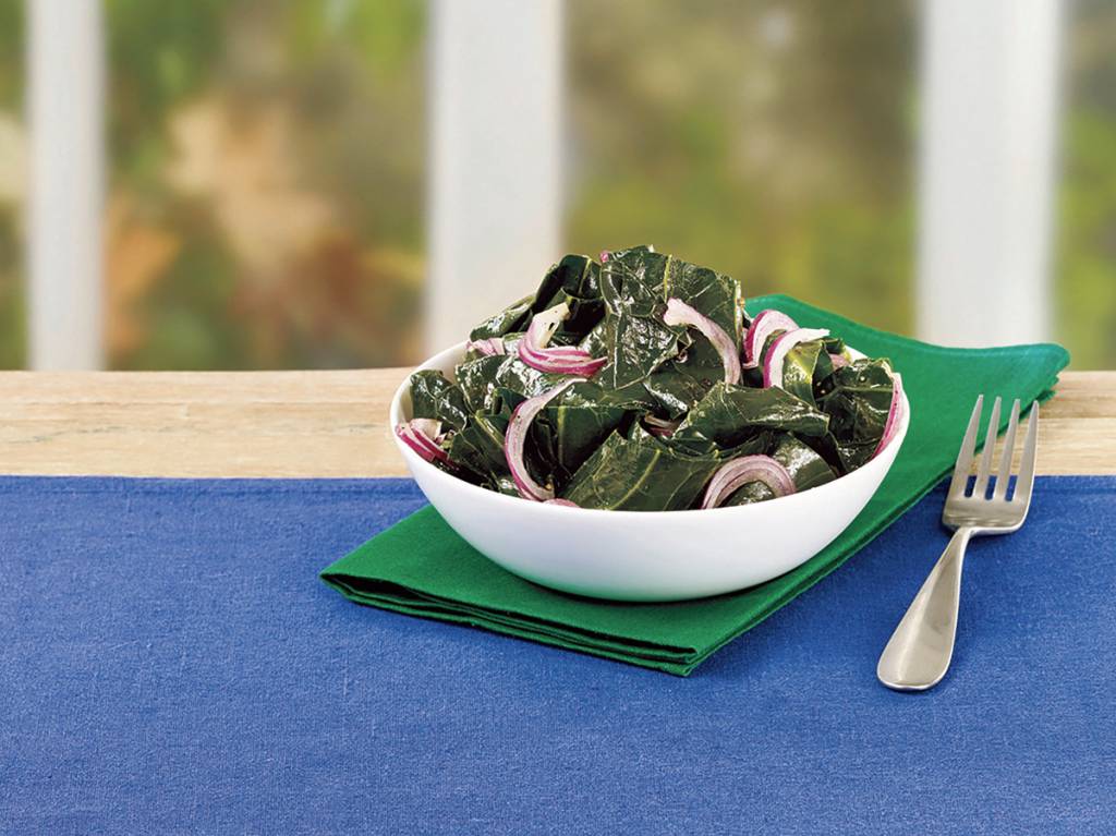 Garlicky Collard Greens