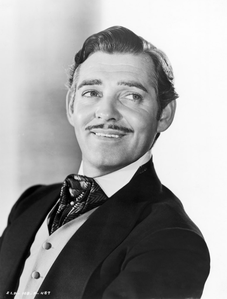 Clark Gable as Rhett Butler in 'Gone With the Wind'