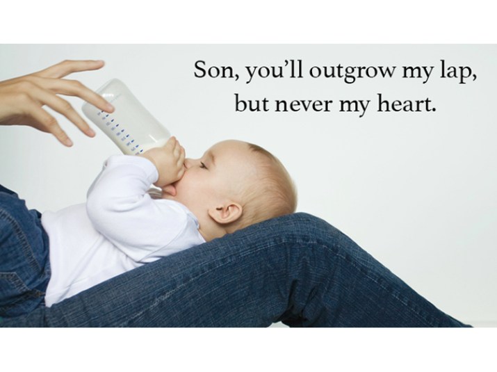 Little Boy Quotes From Mommy: Because He'll Always Be Your Baby