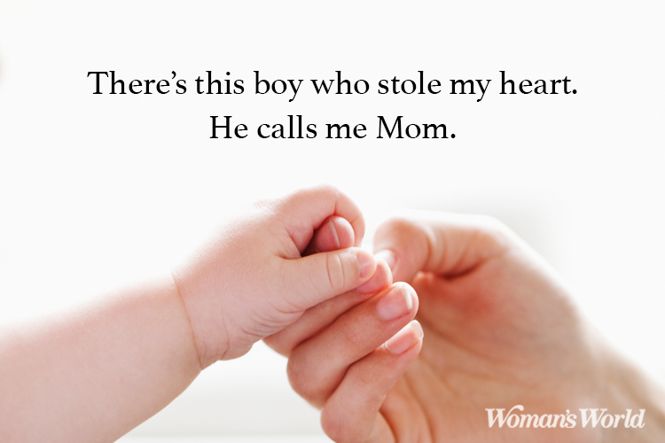 Little Boy Quotes From Mommy Because He'll Always Be Your