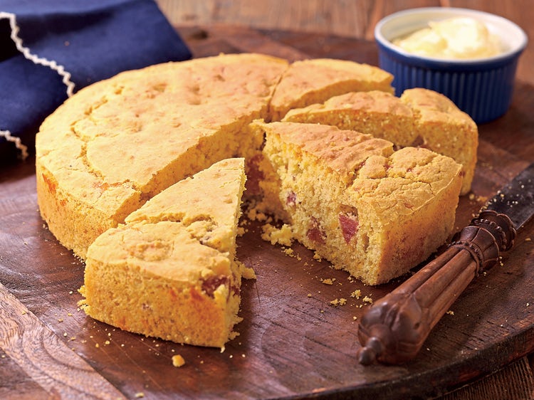Smoked Sausage Cheddar Corn Bread