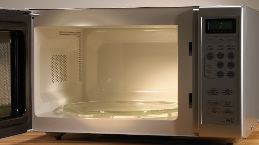 A clean microwave after knowing a microwave cleaning hack
