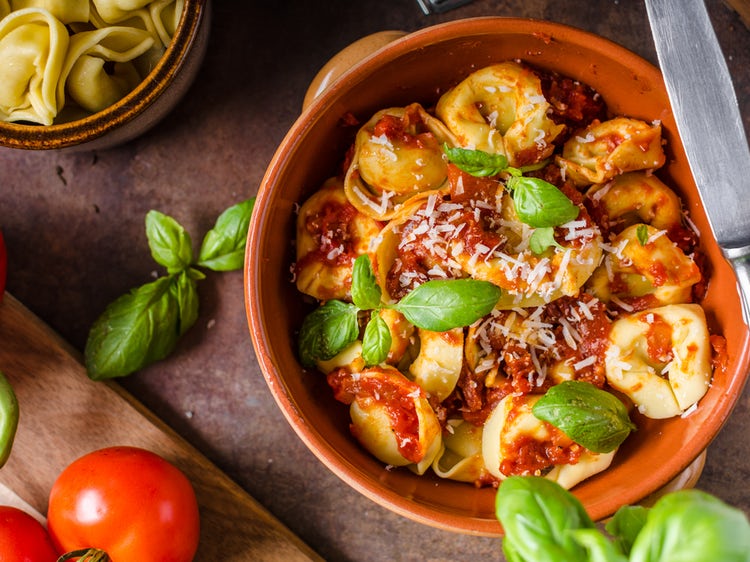 Baked Tortellini With Veggies