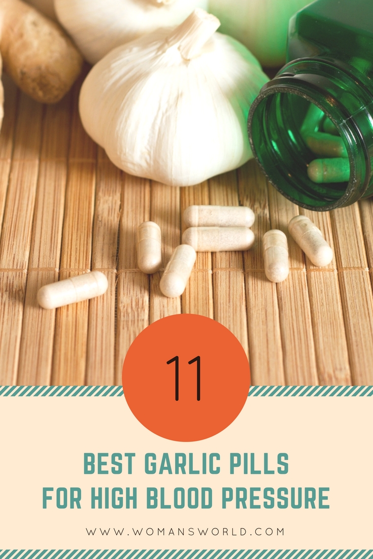11 best garlic pills for high blood pressure