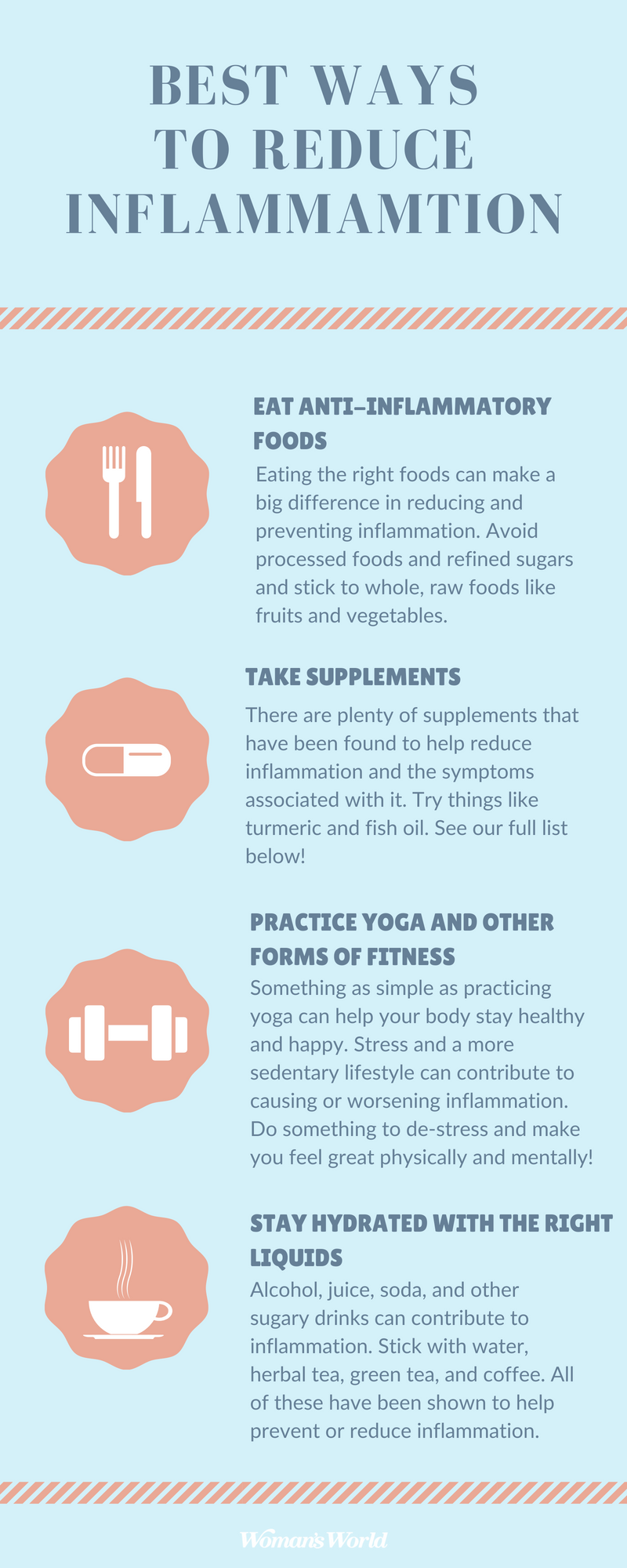 best ways to calm inflammtion