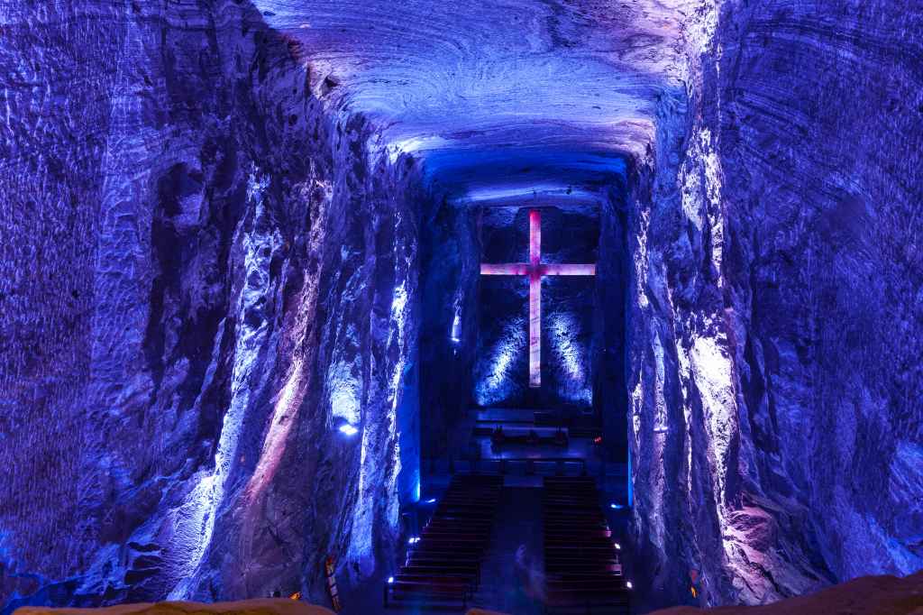 Most Beautiful Churches Alt Cathedral Of Zipaquira Colombia