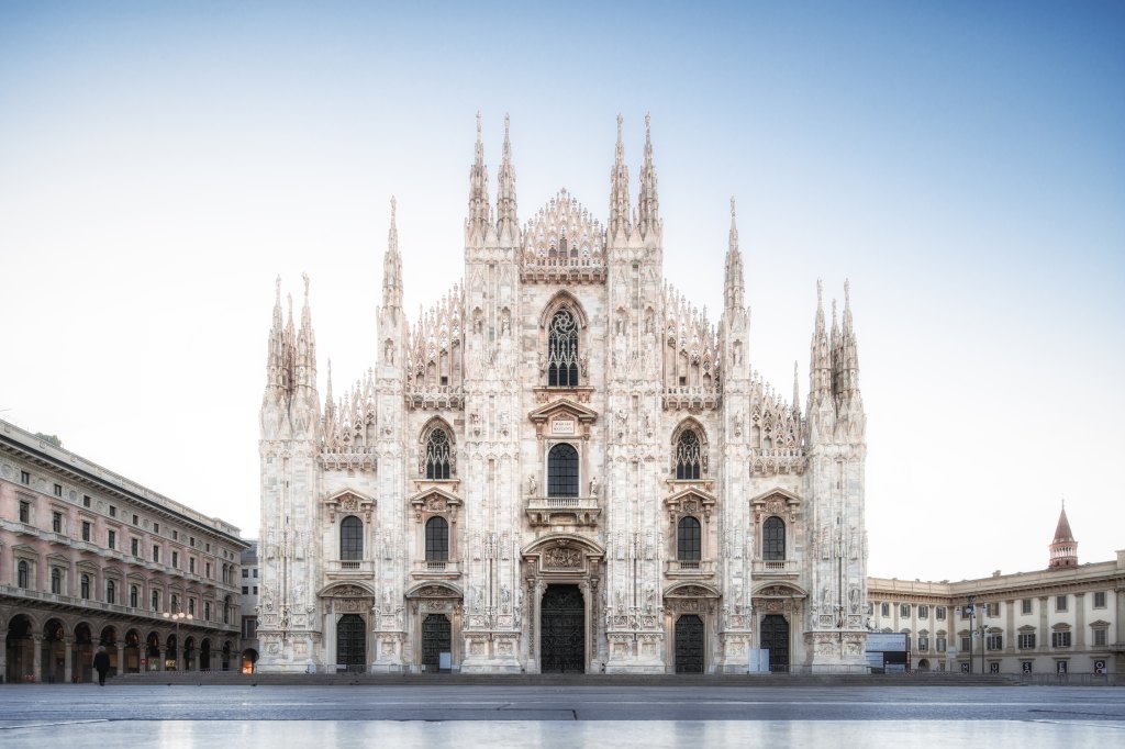 Most Beautiful Churches Duomo Di Milano Italy