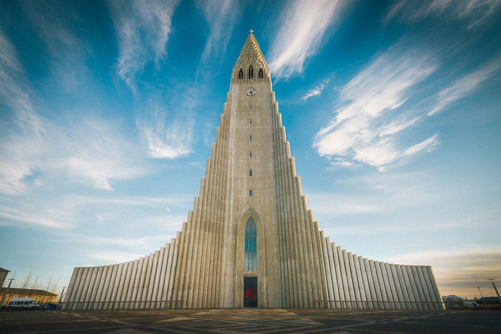 Most Beautiful Churches Hallgrímskirkja Reykjavík Iceland