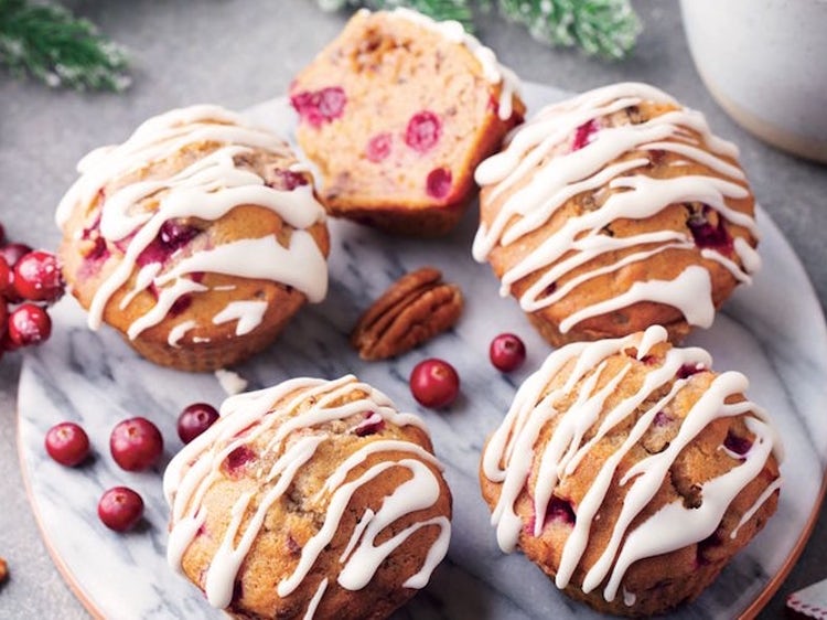 Pecan Cranberry Muffins