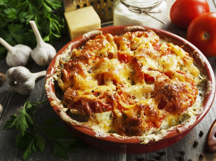 Salmon Potato Gratin