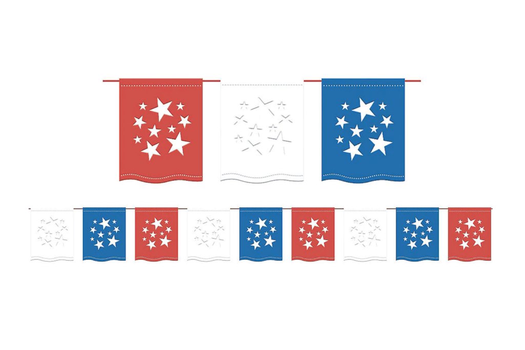 4th Of July Banners And Flags