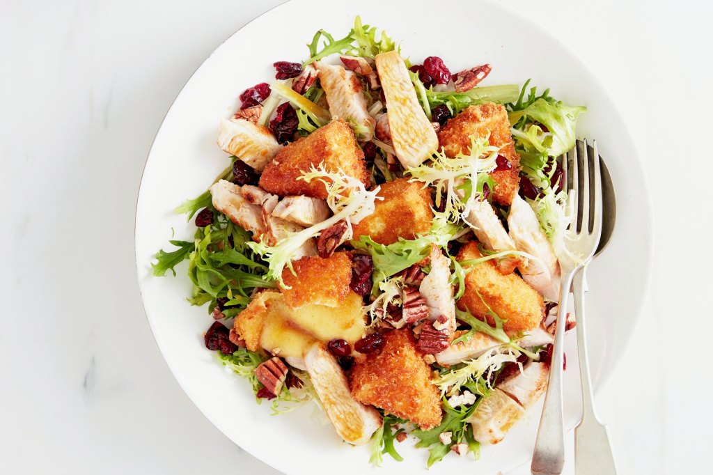 Crumbled Brie Turkey And Cranberry Salad 1200 800