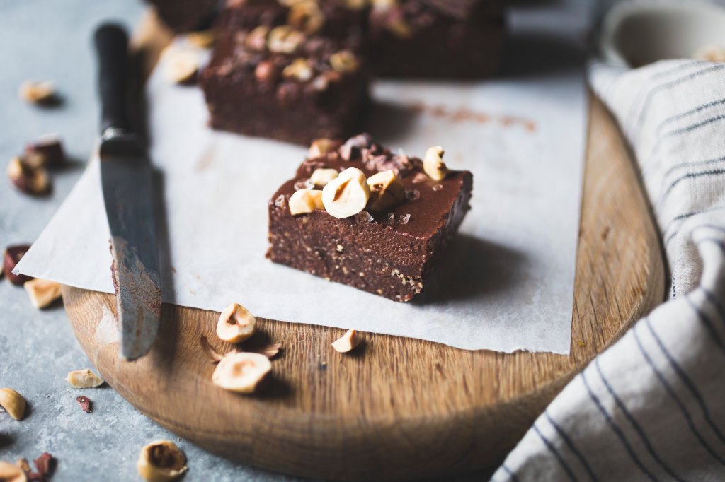 hazelnut nutella brownies