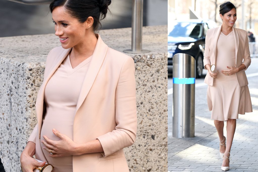 Meghan Markle at London's National Theater