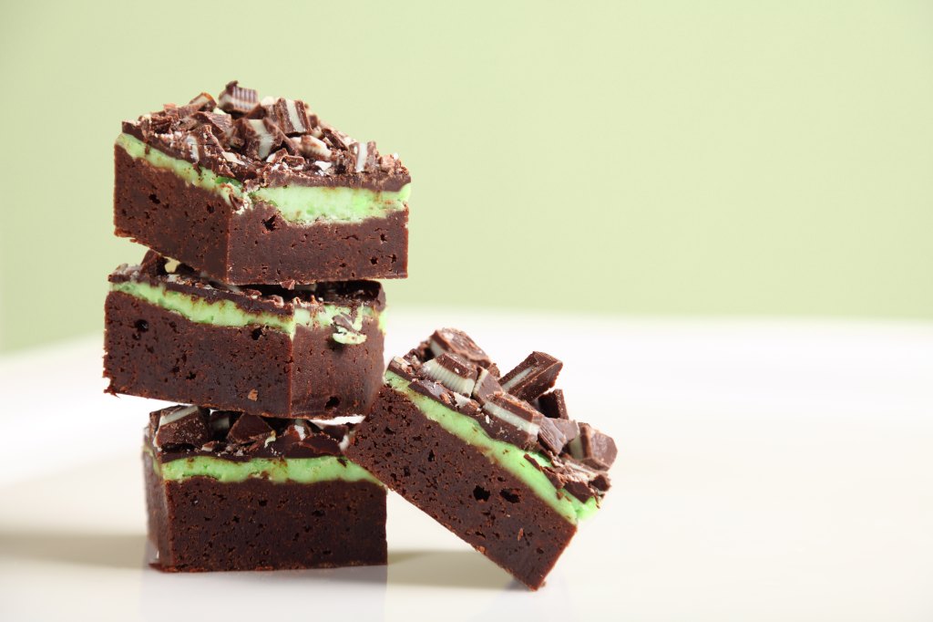 mint brownies