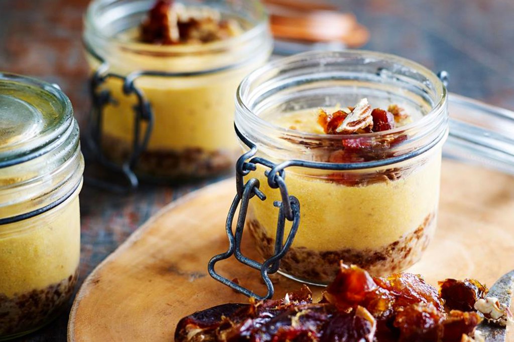 No Bake Gluten Free Pumpkin Pies 1200 800