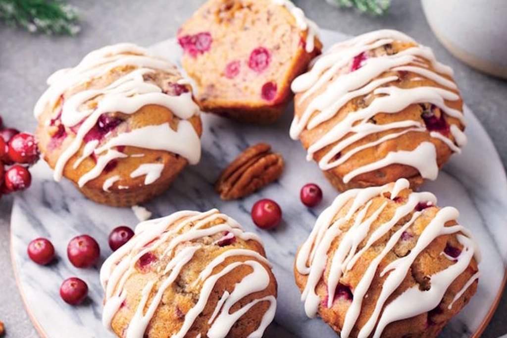 Pecan Cranberry Muffins 1200 800