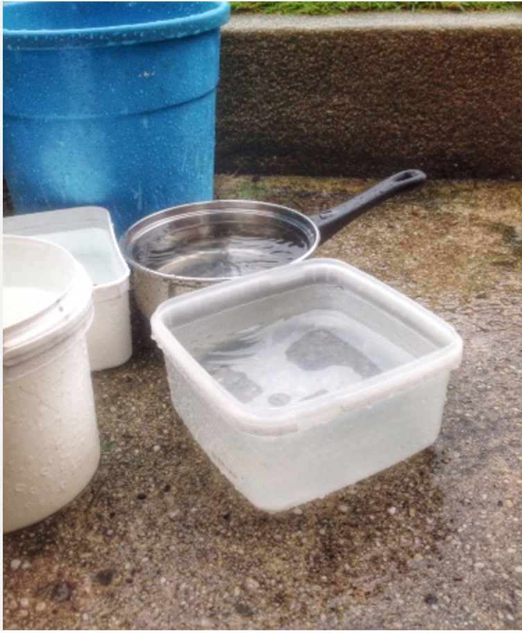 budget DIY garden water save money