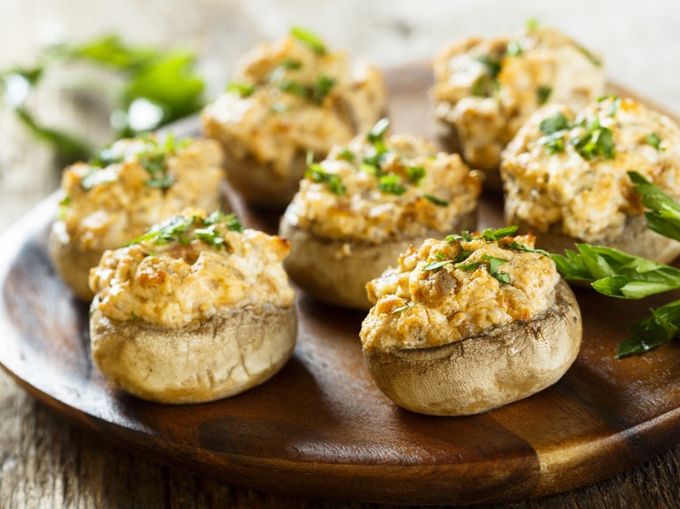 Stuffed Mushrooms Recipe Parmesan
