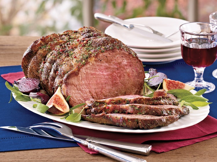 Herbed Peppercorn Roast Beef