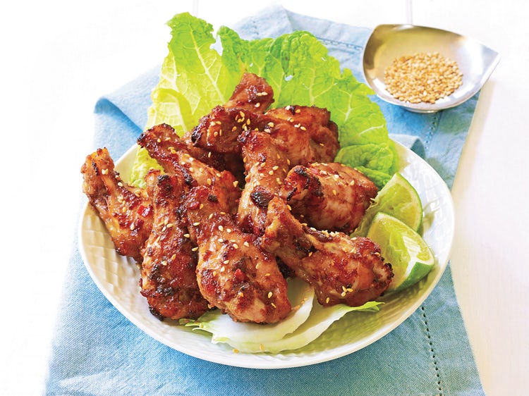 Hoisin Glazed Chicken Wings