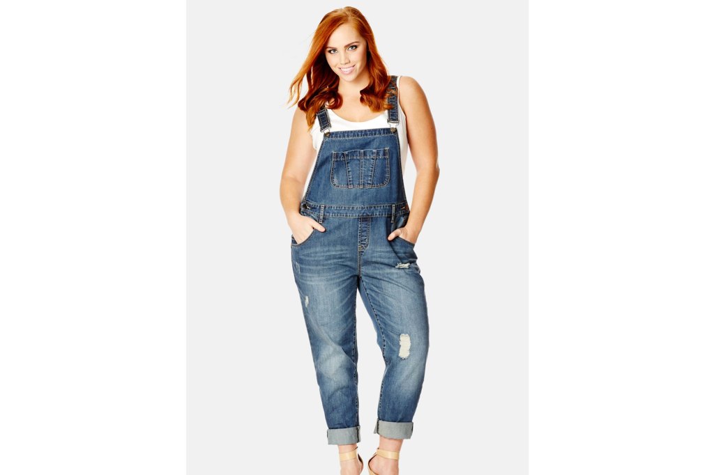 Joanna Gaines Style Denim Overalls Plus Size